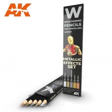 Weathering Pencil Set Metallics