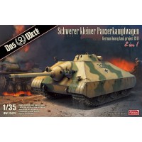 Schwerer kleiner Panzerkampfwagen German Heavy Tank Project 1944 (2 in 1) 1/35
