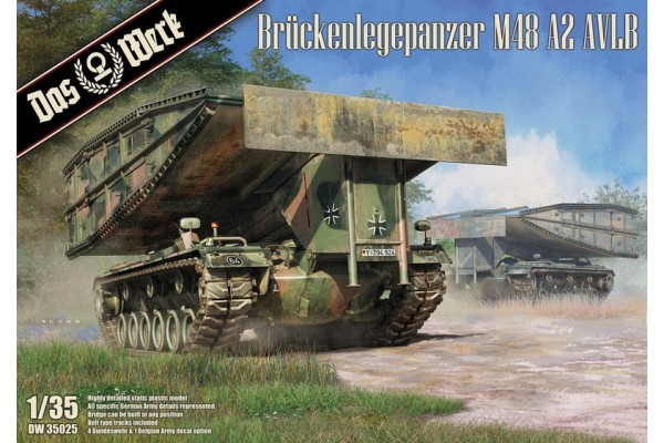 Brückenlegepanzer M48 A2 AVLB 1/35