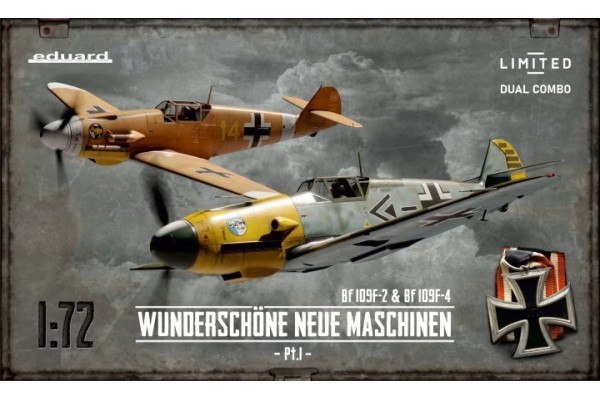Bf 109F-2 & Bf 109F-4 Wunderschöne Neue Maschinen pt.1 DUAL COMBO LIMITED EDITION 1/72