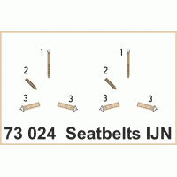 Seatbelts IJN SUPERFABRIC 1/72