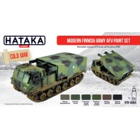 HTK-AS65 Modern Finnish Army AFV paint set