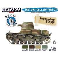 HTK-BS11 Early WW2 Polish Army Paint Set
