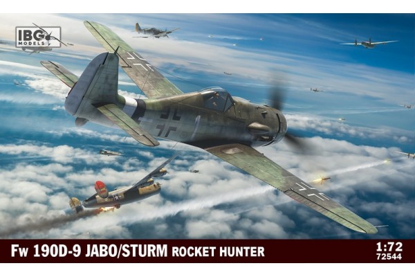 Focke-Wulf Fw 190D-9 JABO/STURM Rocket Hunter 1/72