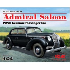 Opel Admiral Saloon WWII German Passenger Car 1/24