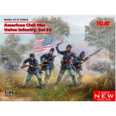 American Civil War Union Infantry. Set #2 1/35