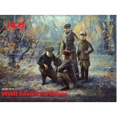 WWII Soviet Partisans 1/35