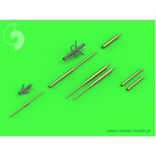 1/72 Su-17, Su-20, Su-22 (Fitter) - Pitot Tubes (optional parts for all versions) and 30mm Gun Barrels