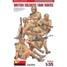 British Soldiers Tank Riders Special Edition 1/35