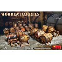 Wooden Barrels 1/35