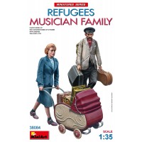 Refugees Musician Family 1/35