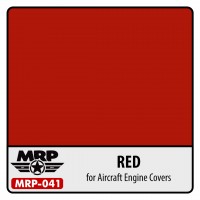 MRP-041 Red Aircraft engine covers