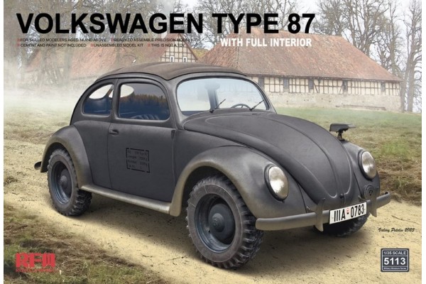 Volkswagen Type 87 with full interior 1/35