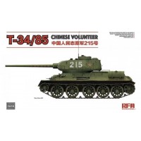 T-34/85 No.183 Factory Chinese Volunteer "215" 1/35