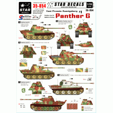 Star Decals 35-854 East Prussia/Koenigsberg #1 Panthers 1/35