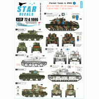 Star Decals 72-A1006 Finnish Tanks in WW2 #2 1/72