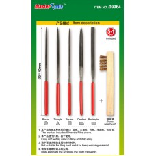 Needle files set (Middle-Toothed)