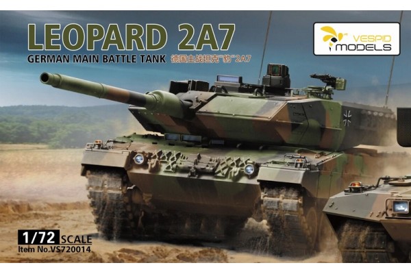 Leopard 2 A7 German Main Battle Tank 1/72