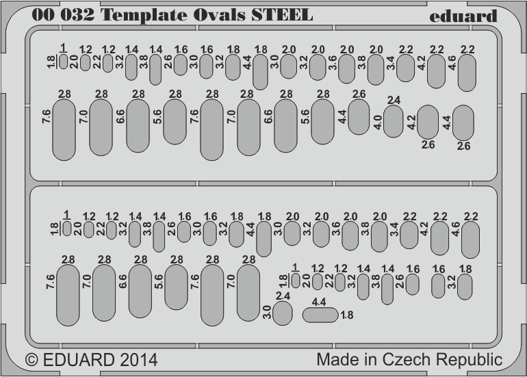 Ovals template STEEL