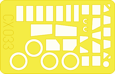 SM 79 Sparviero 1/72 Masking sheet for Italeri kit