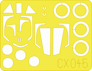 Fw 190D 1/72 Masking sheet for Tamiya kit