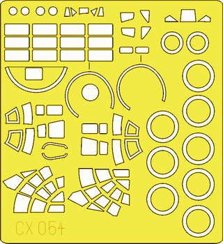 Ju 290 1/72 Masking sheet for Revell kit
