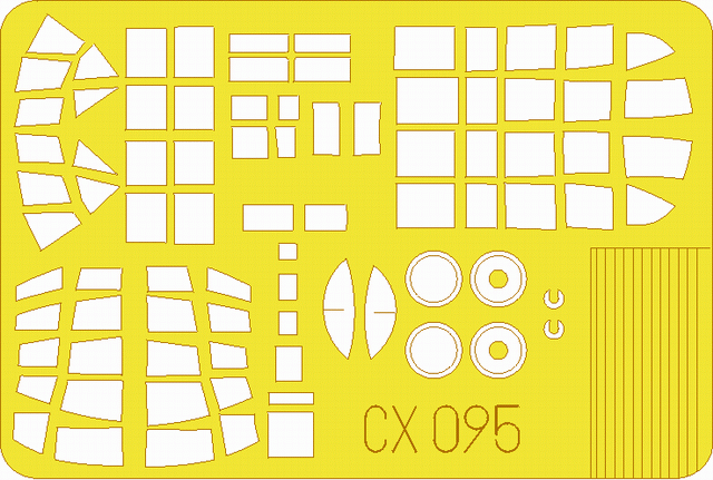 Ki-48 Lily 1/72 Masking sheet for Hasegawa kit