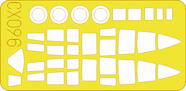 Ki-46 III Dinah 1/72 Masking sheet for Hasegawa kit