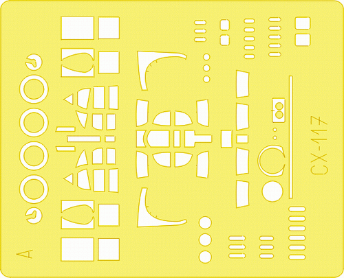 Lancaster B Mk. I/Mk. III 1/72 Masking sheet for Hasegawa kit