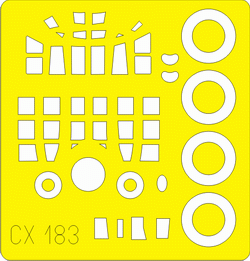 Ju 88G 1/72 Masking sheet for Hasegawa kit