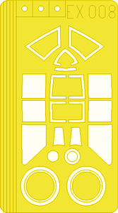 P-47D-20 1/48 Masking sheet for Tamiya kit