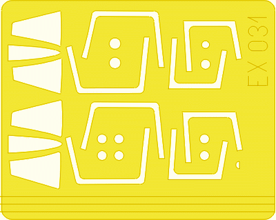 F-104 1/48 Masking sheet for Hasegawa kit