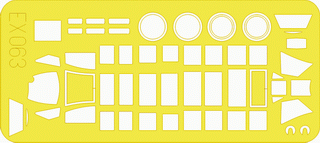 B6N Tenzan/ Jill 1/48 Masking sheet for Hasegawa kit