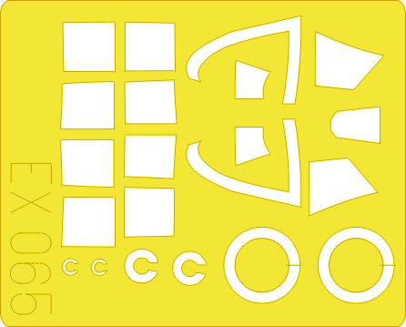 N1K2-J Shiden Kai/George 1/48 Masking sheet for Hasegawa kit