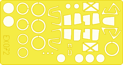 RF-4B/E 1/48 Masking sheet for Hasegawa kit