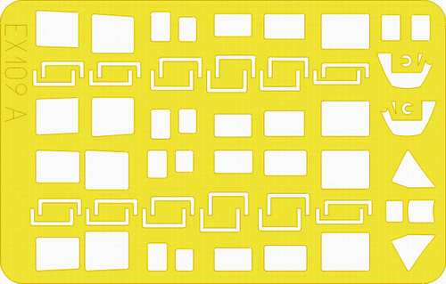 C6N Saiun/Myrt 1/48 Masking sheet for Hasegawa kit