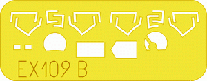 C6N Saiun/Myrt 1/48 Masking sheet for Hasegawa kit