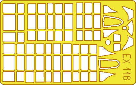 SB2U 1/48 Masking sheet for Accurate/Academy kit