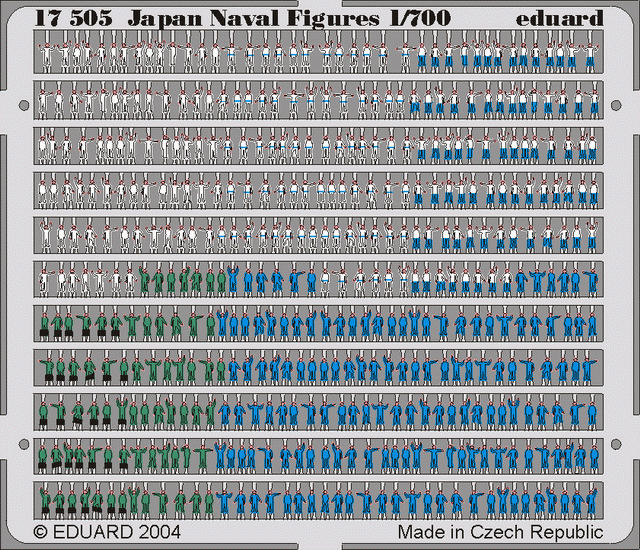 IJN Figures photo-etch 1/700
