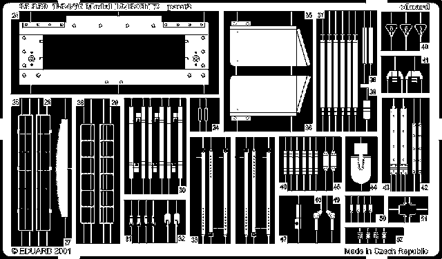 T-34/76 Model 1943/ ChTZ 1/35 Photo-etch for Tamiya kit
