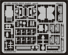 Sd. Kfz.251/1 Ausf. C 1/35 Photo-etch for Tamiya kit