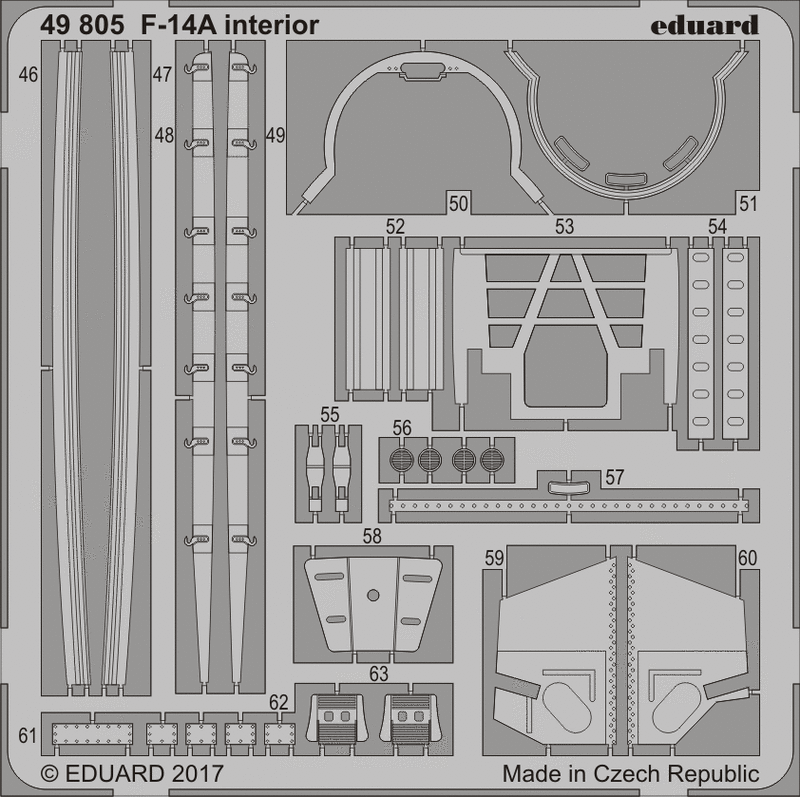 F-14A photo-etch for Tamiya kit