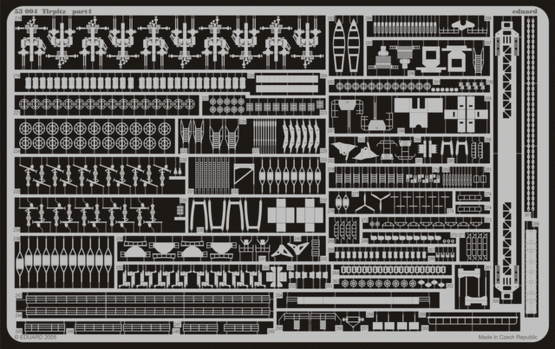 Tirpitz 1/350 photo-etch for Tamiya kit