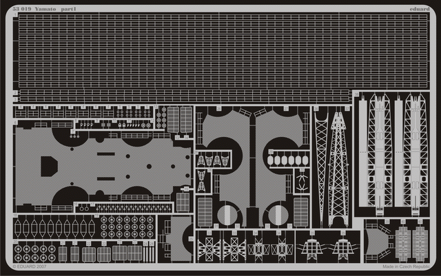 Yamato 1/350 photo-etch for Tamiya kit